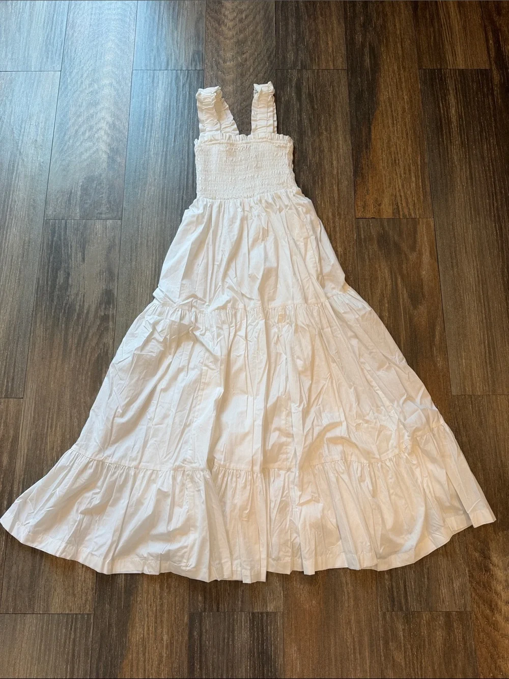 Abercrombie & Fitch White Maxi Dress XSP